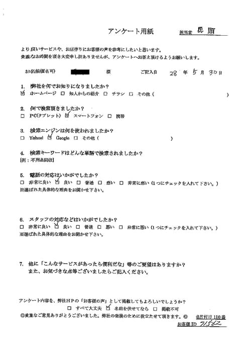 総社市・40代女性/匿名希望様
